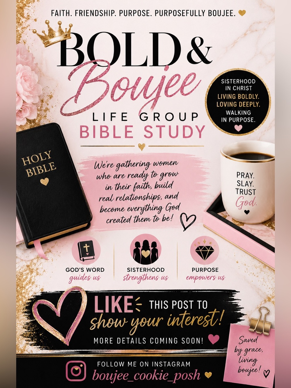 See comments for link to join weekly via Google Meet! We meet on Thursdays!